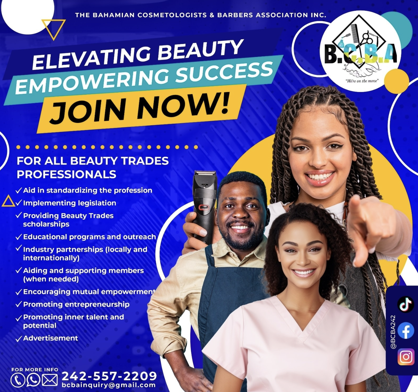 The Bahamas Cosmetology & Barbers Association Inc.
